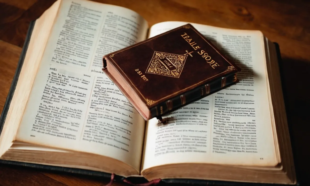 A photo capturing a single, worn Bible open to the book of Psalms, bathed in soft, warm light, symbolizing solace and hope for those battling depression.