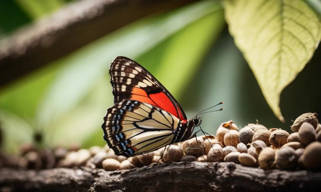 A photo capturing the beauty of a butterfly emerging from its cocoon, symbolizing how God uses times of transition to transform and fulfill His purposes.