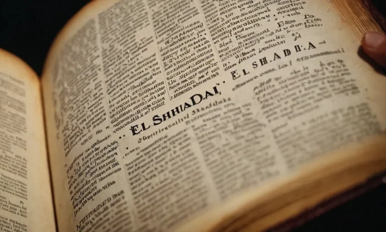 How Many Times Is El Shaddai Used In The Bible?
