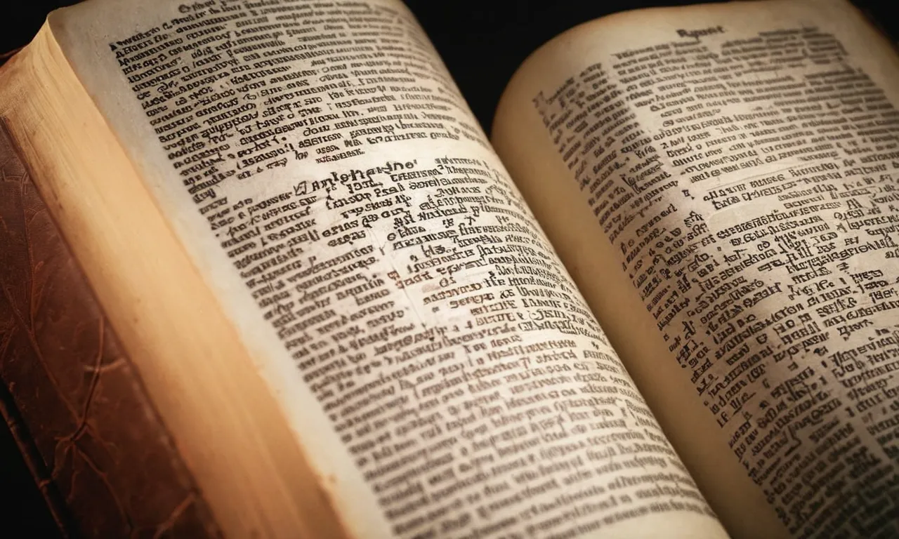 A close-up shot of an open Bible, focusing on the page where the word "repent" appears multiple times, highlighting its significance and frequency in the text.