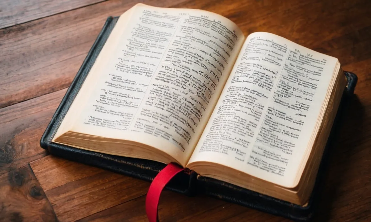 A close-up photo of an open Bible, highlighting the word "rest" numerous times, symbolizing the frequent mention of rest in the Bible.