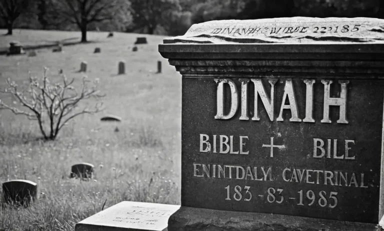 How Old Was Dinah In The Bible? A Deep Dive Into Her Age And Story