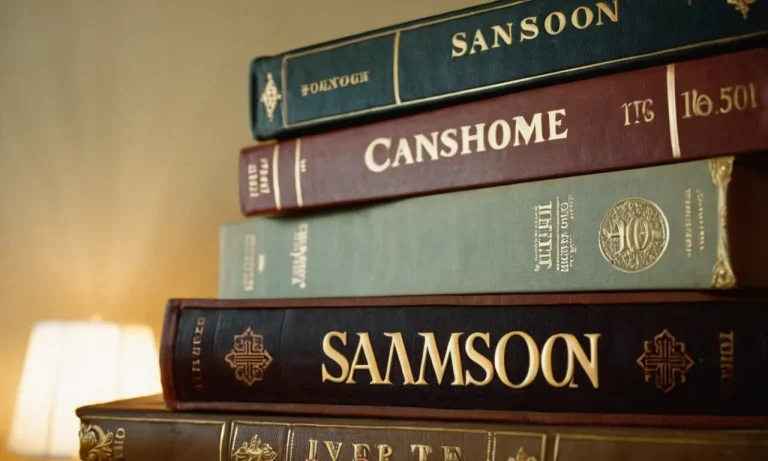 How Tall Was Samson In The Bible?