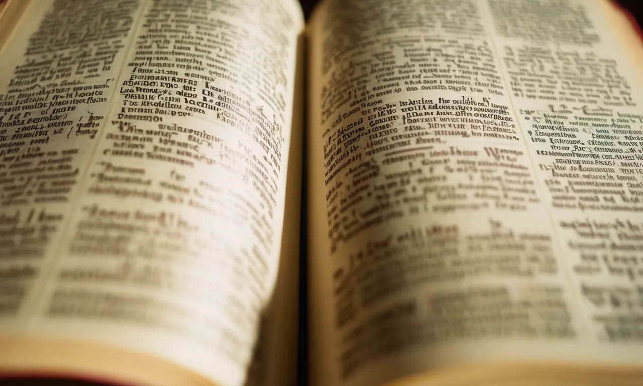 A close-up shot of an open Bible, showcasing the pages with the 21 epistles highlighted in vibrant colors, capturing the essence of their significance through the lens.