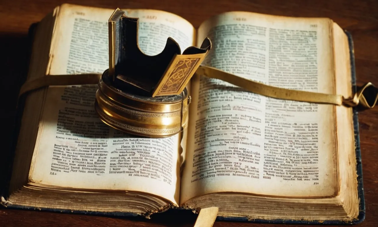 A photo capturing a worn-out Bible open to the page marked "2024," symbolizing curiosity, contemplation, and the search for meaning in biblical prophecies.