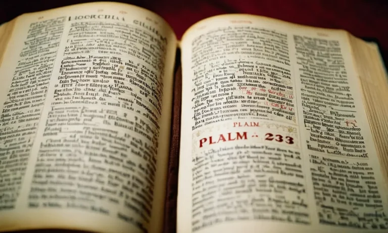 The Significant Meaning Of The Number 23 In The Bible
