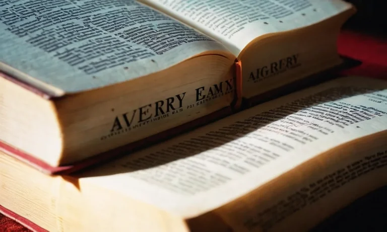 What Does Avery Mean In The Bible?