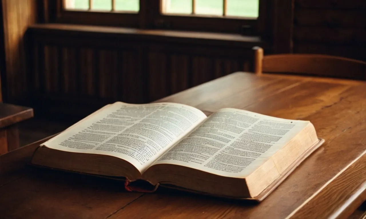 A serene photo of an open Bible resting on a wooden table, surrounded by a softly lit room, symbolizing discipline as the foundation for spiritual growth and obedience to God's teachings.
