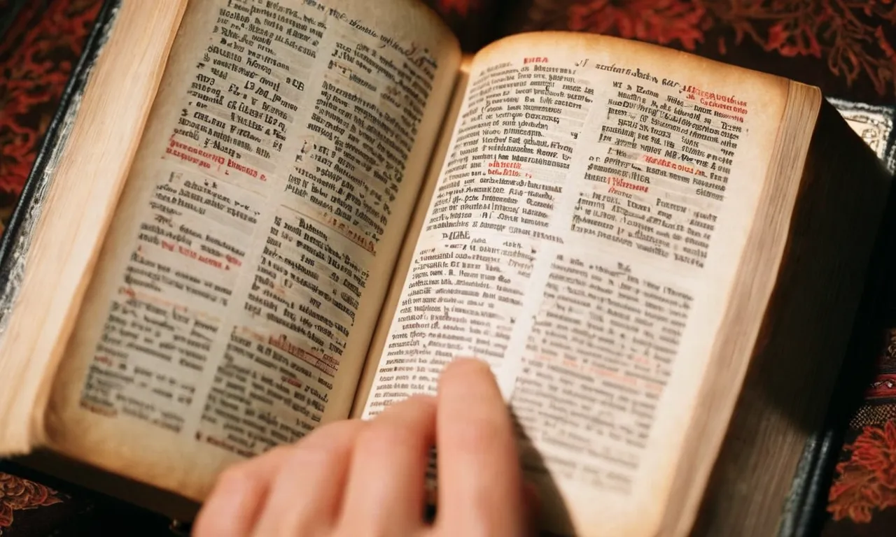 A close-up photo of an open Bible with the book of Ruth highlighted, symbolizing its significance and capturing the essence of Ruth's story in the Bible.