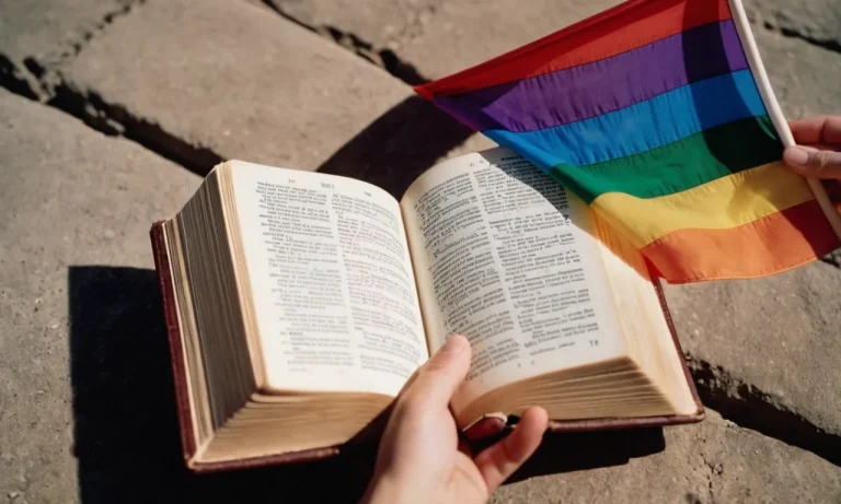 What Does The Bible Say About Lgbtq?