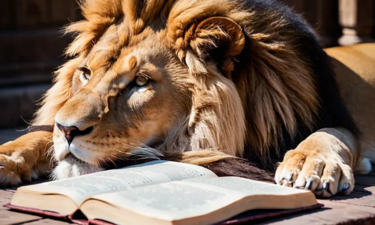 What Does The Bible Say About Lions?