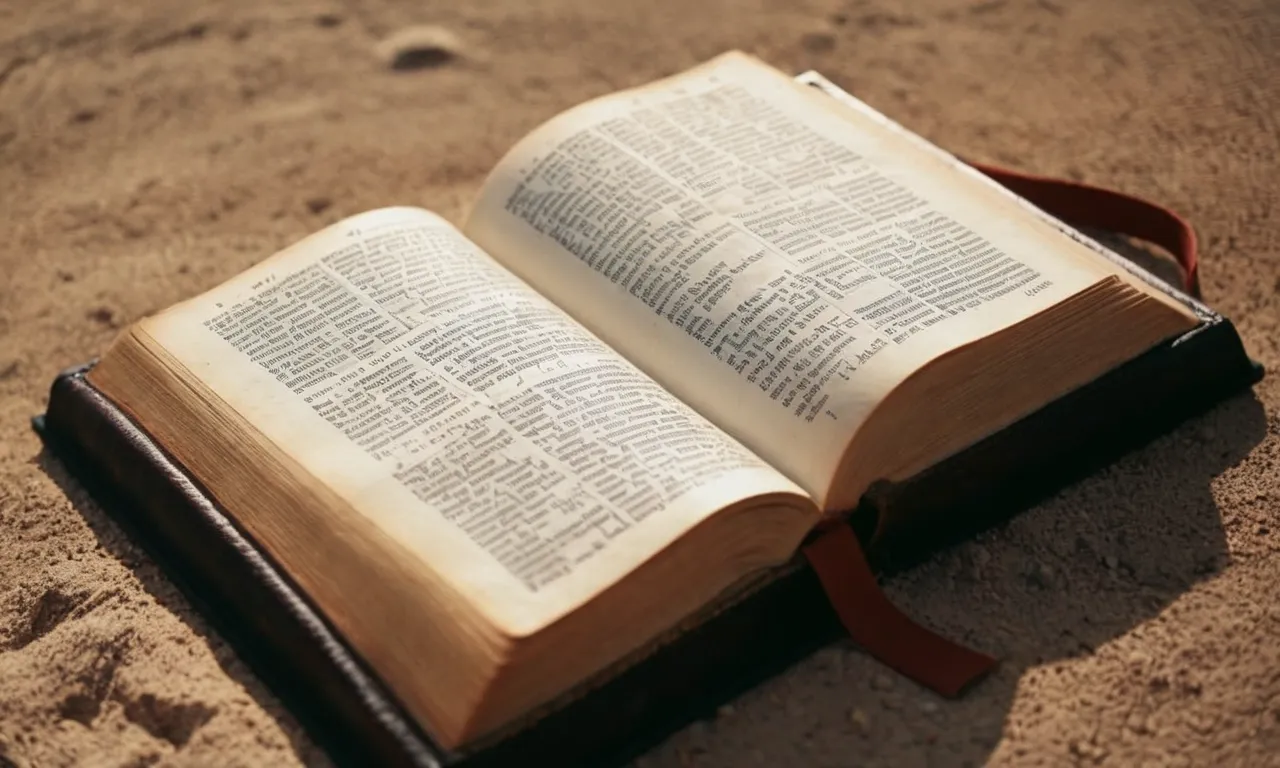 A close-up shot of an open Bible revealing verses from the Book of Acts, emphasizing the continuation of prophecy and God's guidance after Jesus' ascension.