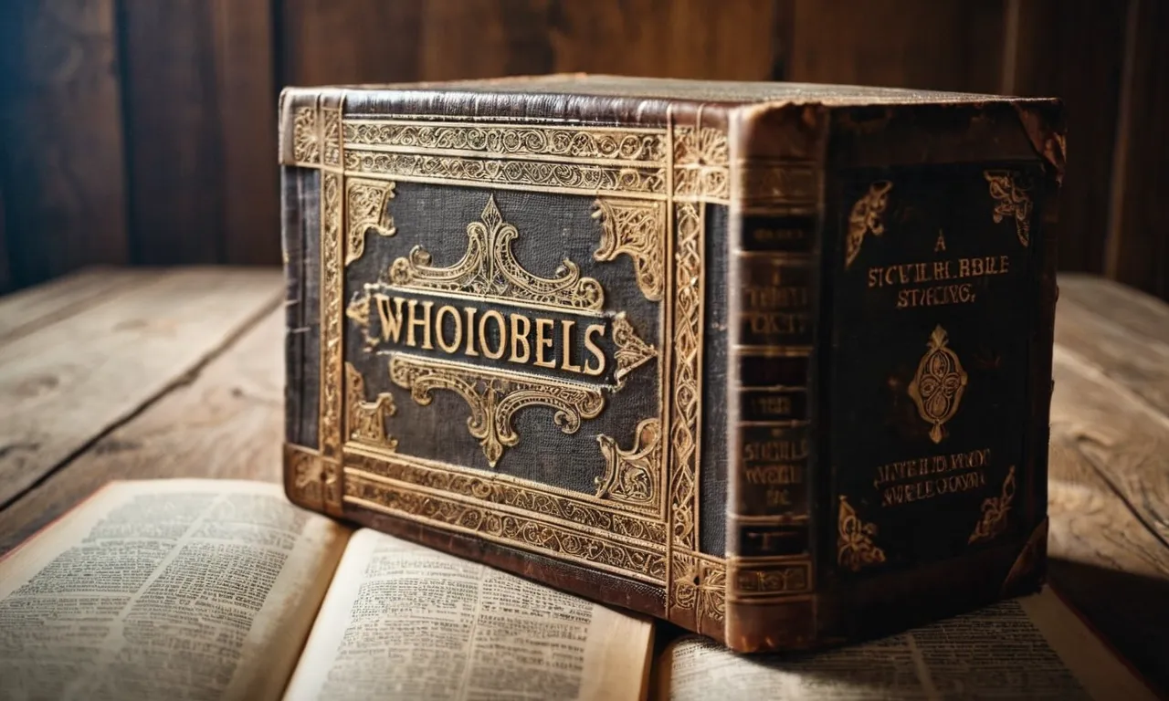 A photo capturing the stillness of an ancient Bible resting on a weathered globe, symbolizing the timeless wisdom it holds for a rapidly changing world.