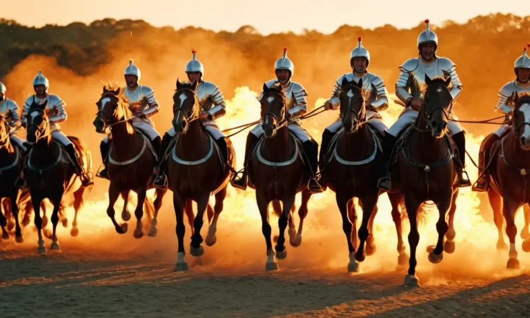 What Does The Horses And Chariots Of Fire Mean In The Bible?
