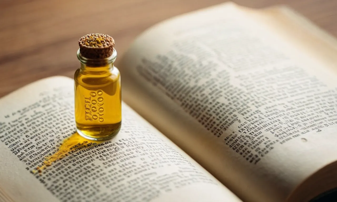 A close-up photo capturing the delicate beauty of a single mustard seed resting on the pages of an open Bible, symbolizing faith and the power of small beginnings.