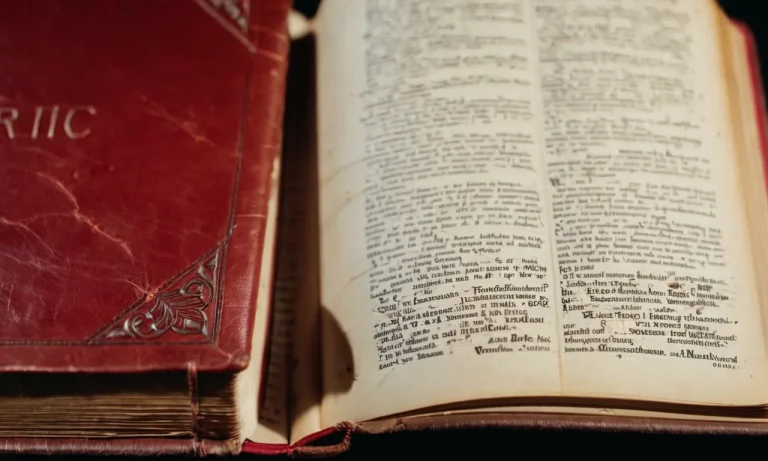 What Is A Red Letter Bible?