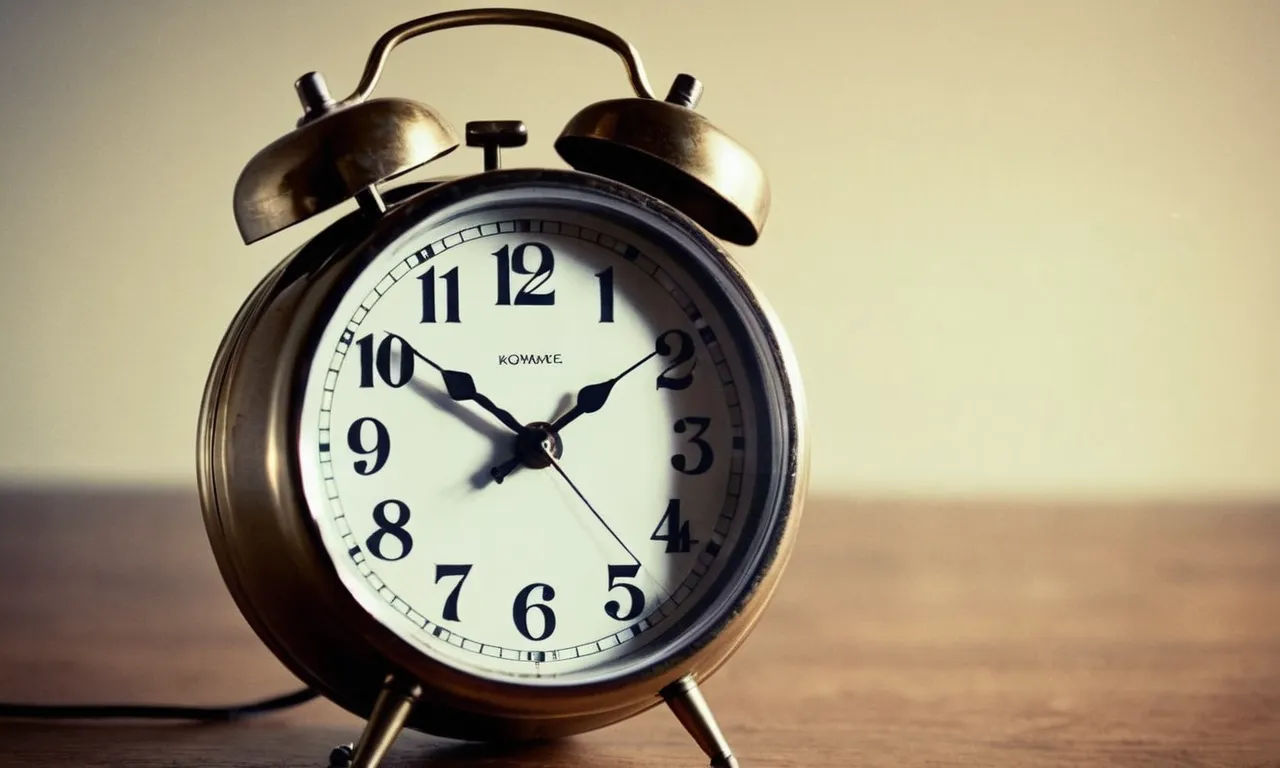 A captivating photo of a vintage alarm clock, its hands pointing towards the time of the much-awaited return of the Empire, symbolizing the anticipation and excitement among fans.