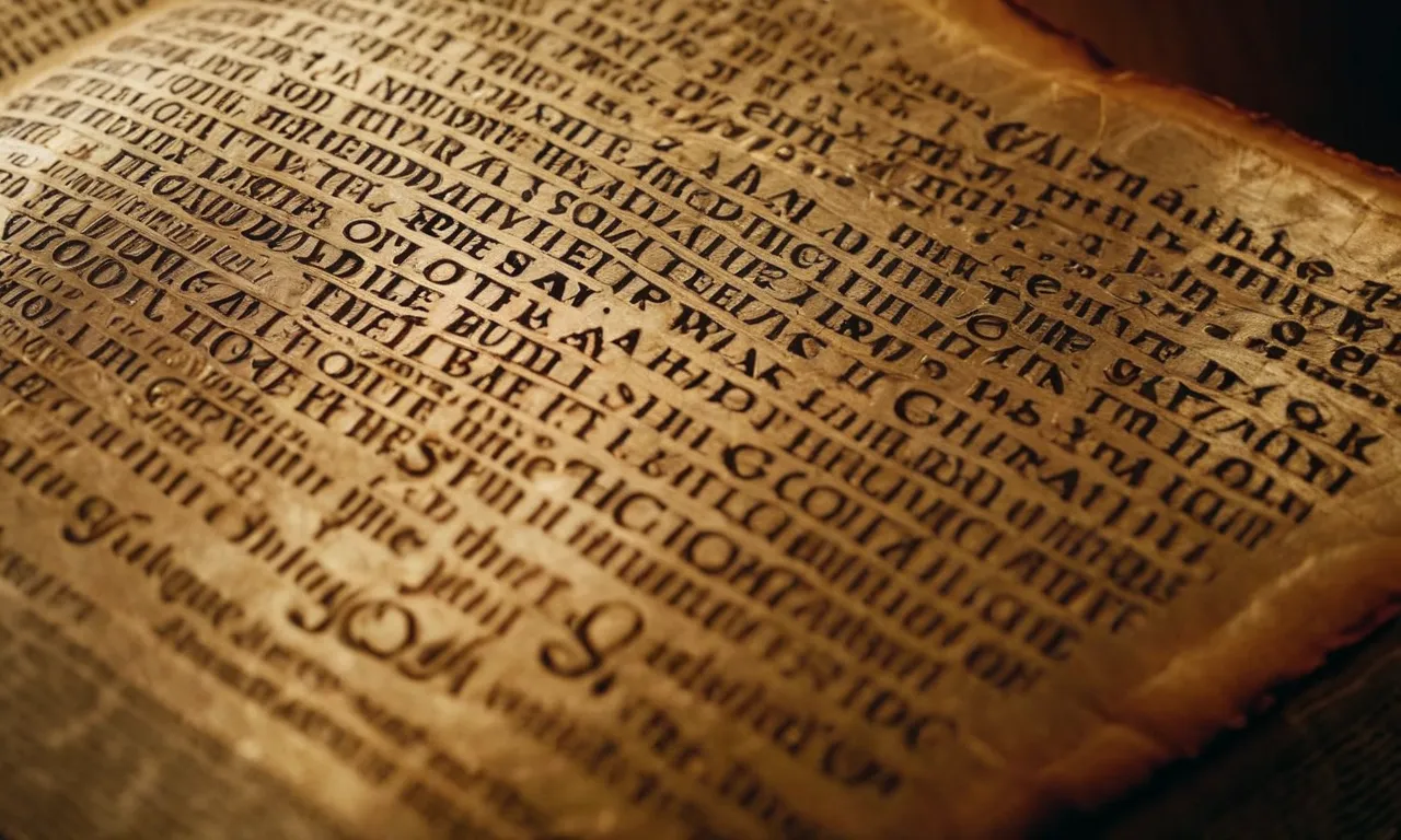 A close-up photograph of an ancient biblical text, highlighting the page that mentions Gaius, revealing his significance and role within the Bible.