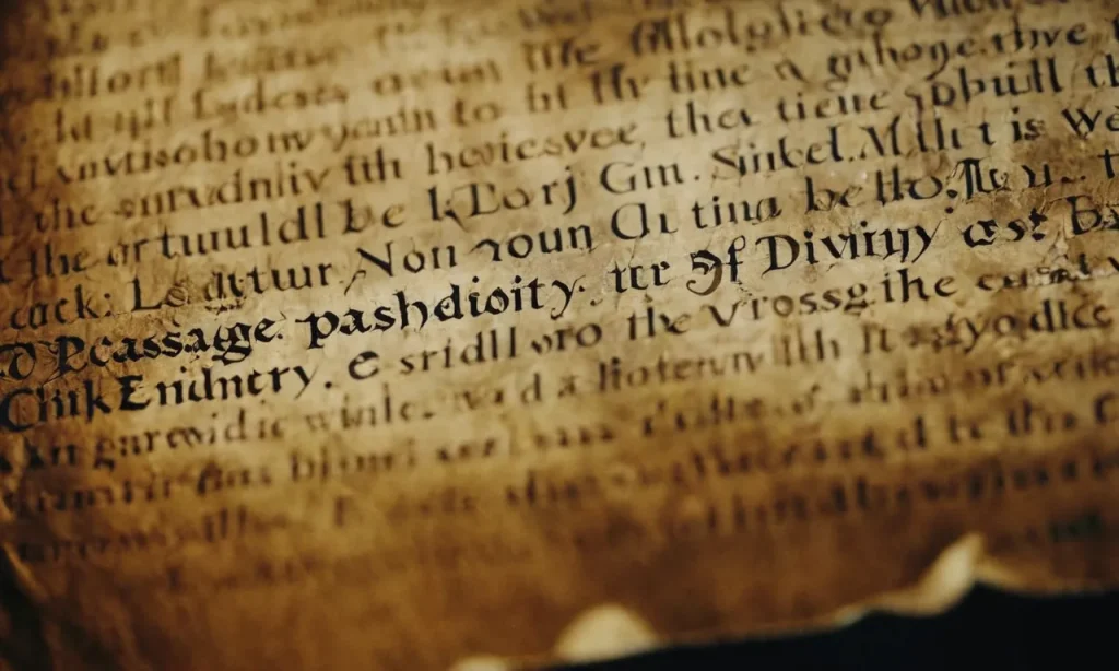 A close-up shot of a worn, weathered parchment displaying a faded name, symbolizing the countless individuals in the Bible who lost their identity to history's passage of time.