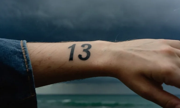 13 Tattoo Meaning: Unveiling The Symbolism Behind This Enigmatic Number