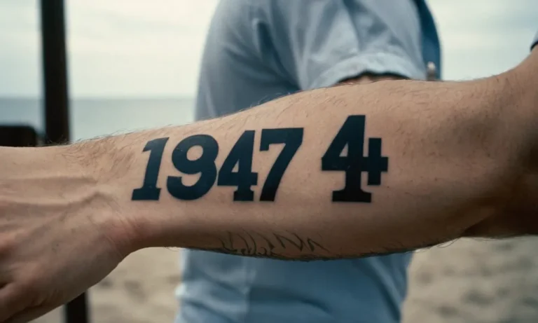 1947 Tattoo Meaning: Unveiling The Significance Behind This Iconic Number