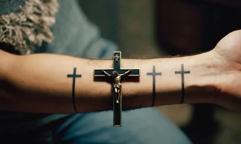 3 Nail Cross Tattoo Meaning: Unveiling The Symbolism Behind This Powerful Design