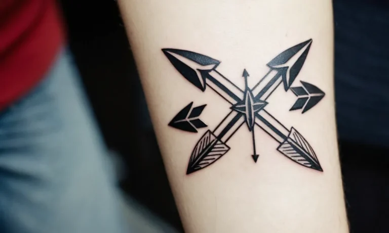4 Arrow Tattoo Meaning: Exploring The Symbolism Behind This Powerful Design