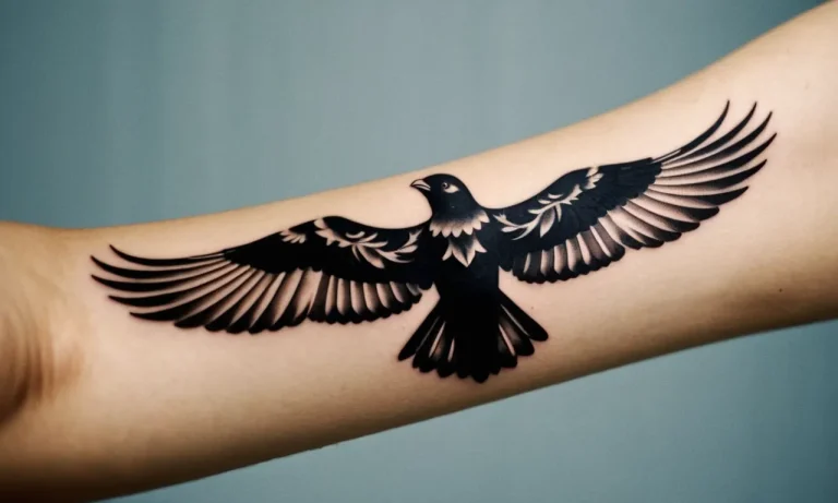 5 Birds Flying Tattoo Meaning: Unveiling The Symbolism Behind This Captivating Design