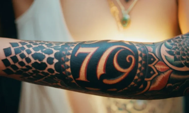 7 Tattoo Meaning: Unveiling The Profound Symbolism Behind This Enigmatic Number