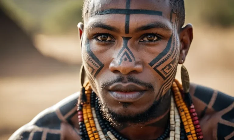 African Tribal Tattoos: Exploring The Meaning And Symbolism Of Warrior Markings