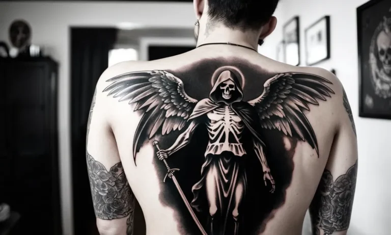 Angel Of Death Tattoo Meaning: Exploring The Symbolism And Significance