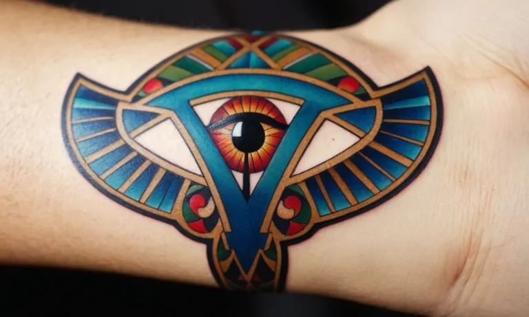 Ankh Tattoo With Eye Meaning: Unveiling The Symbolism Behind This Ancient Egyptian Design