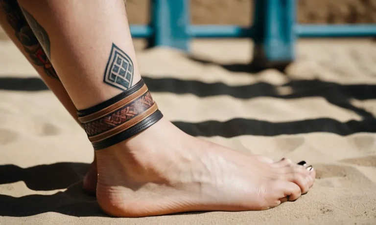 Ankle Band Tattoo Meaning: A Comprehensive Guide