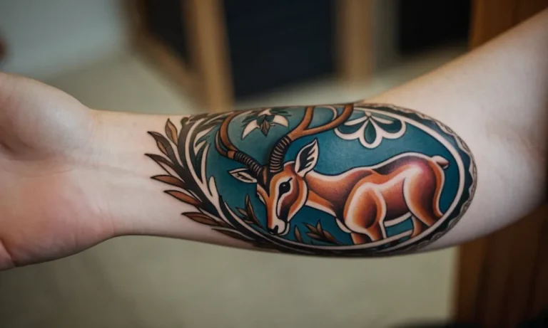 Antelope Tattoo Meaning: Exploring The Symbolism And Cultural Significance