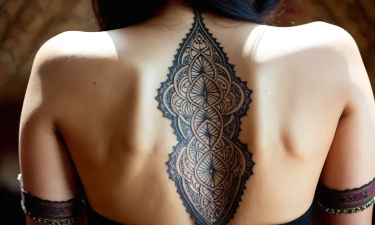 Arabic Spine Tattoo: Meaning, Designs, And Cultural Significance