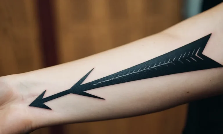 Arrow Tattoo Meaning: Exploring The Symbolism And Significance