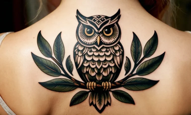 Athena Tattoo Meaning: Unveiling The Symbolism Behind The Goddess Of Wisdom