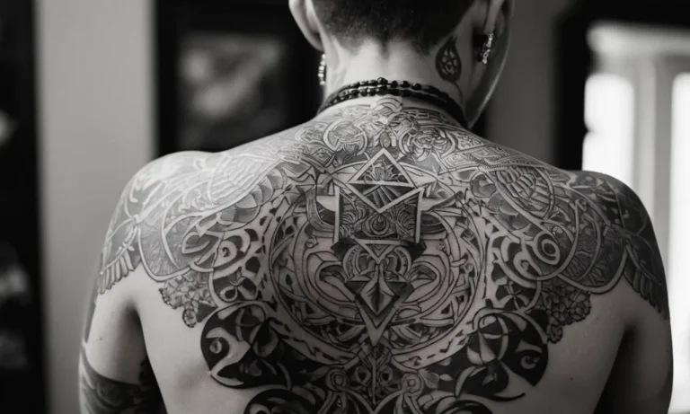 Back Tattoos With Meaning: A Comprehensive Guide