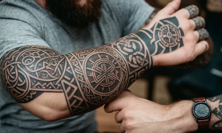 Baldur Tattoos: Unveiling The Profound Meanings Behind The Norse God’S Symbolism