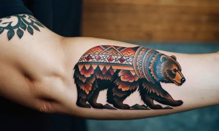 Unveiling The Profound Symbolism Of Bear Tattoos: A Comprehensive Guide