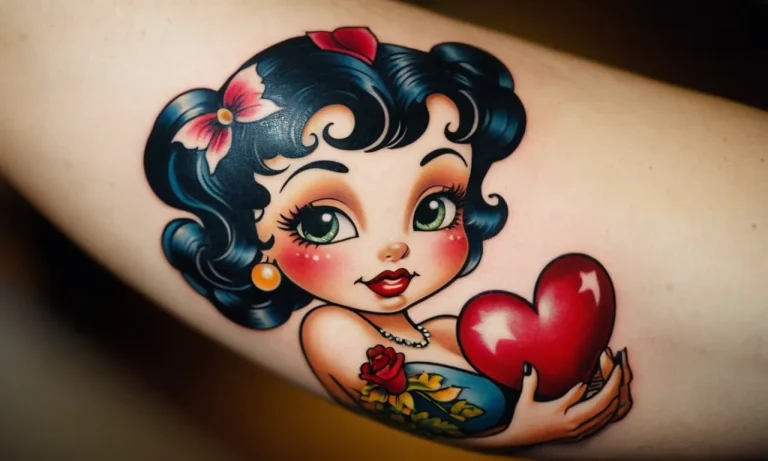 Betty Boop Tattoo Meaning: Exploring The Iconic Symbol Of Femininity And Empowerment