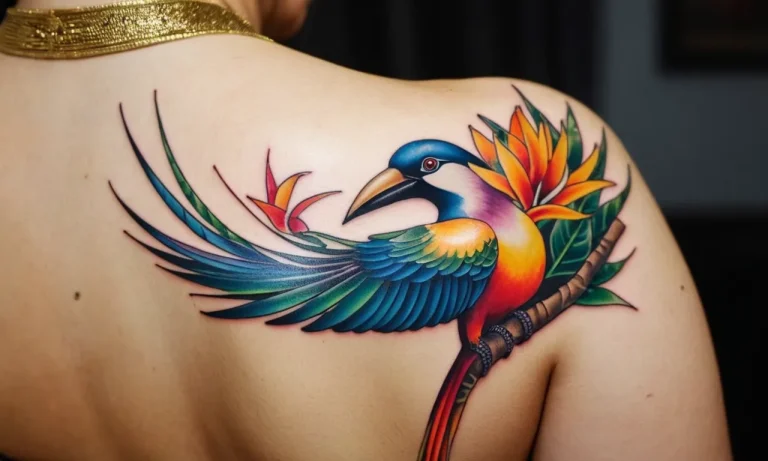 Bird Of Paradise Tattoo Meaning: A Comprehensive Guide