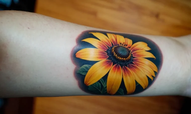 Black Eyed Susan Tattoo Meaning: Exploring The Symbolism Behind This Vibrant Floral Design