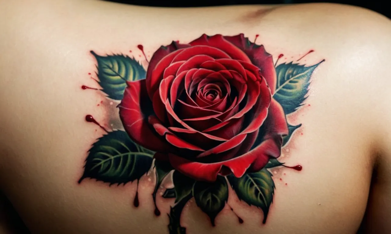 Bleeding Rose Tattoo Meaning: A Comprehensive Guide - Christian Website