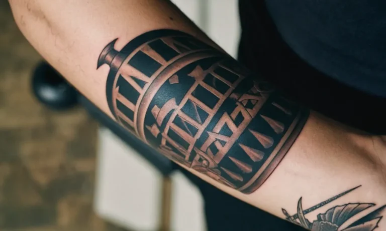 Bomb Tattoo Meaning: Exploring The Symbolism Behind This Explosive Design