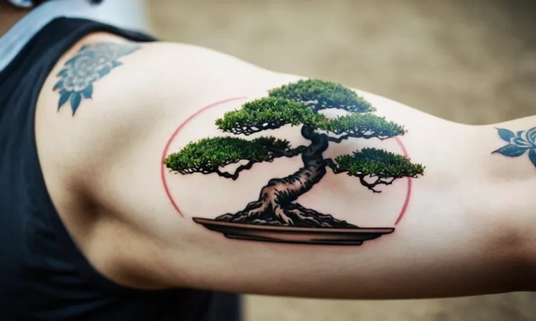 Bonsai Tree Tattoo Meaning: Exploring The Symbolism And Cultural Significance