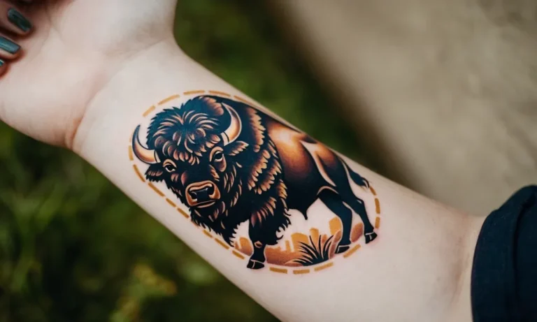 Buffalo Tattoo Meaning: Exploring The Symbolism And Cultural Significance