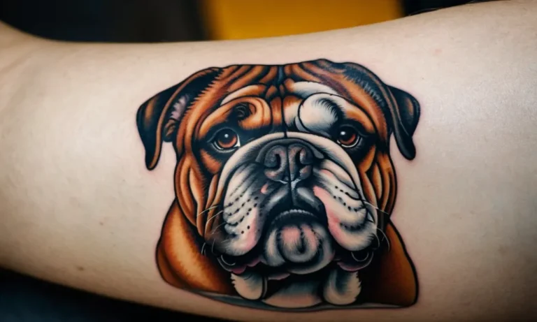 Bulldog Tattoo Meaning: Exploring The Symbolism Behind This Iconic Design