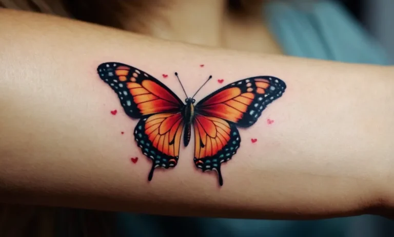Butterfly Heart Tattoo Meaning: A Comprehensive Guide