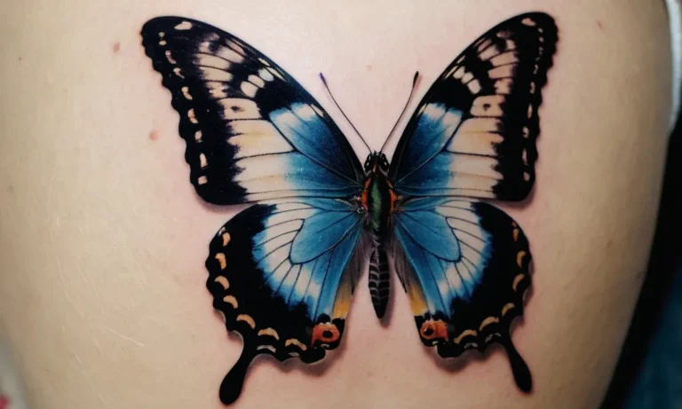 Butterfly Skull Tattoo Meaning: A Comprehensive Guide